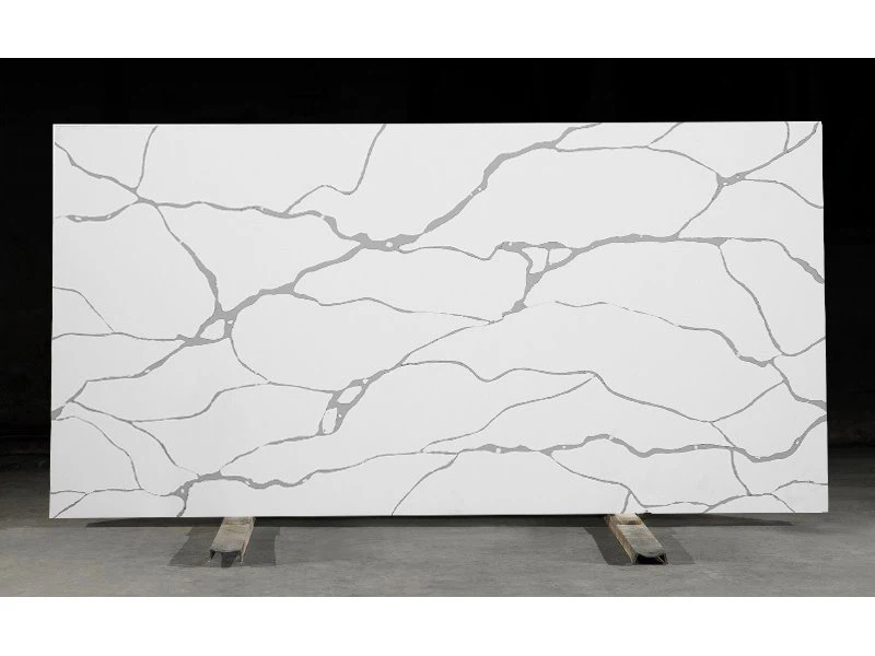 Laje de quartzo calacatta para bancadas de cozinha