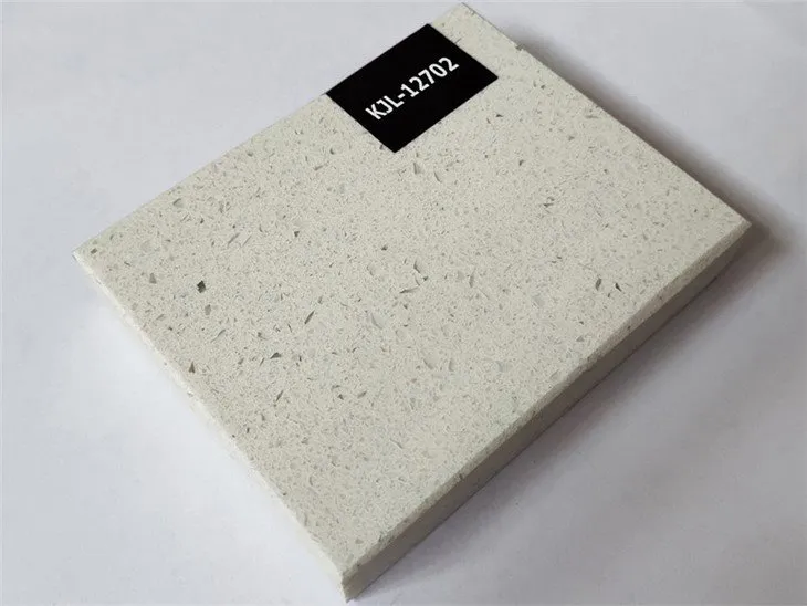 Fine Grain White Shimmer Quartz Stone Slab (3)