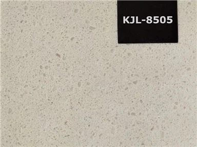 Laje de pedra de quartzo de grão pequeno branco